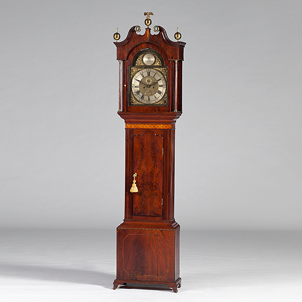 Irish Tall Case Clock Irish ca 160e3d