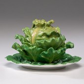 Coalport Cabbage Tureen and Stand 160e4d