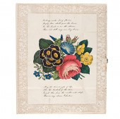 Circa 1849 English Pop-Up Poetry Valentine