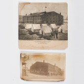 Confederate Libby Prison Photograph