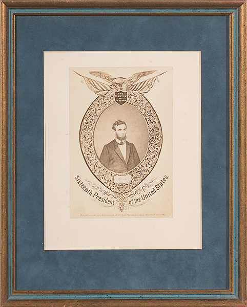 Abraham Lincoln Mourning Albumen 161336
