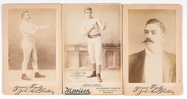 Cabinet Cards of Champion Boxers 161355