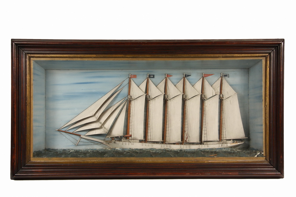 SHIP DIORAMA Ship Diorama of 161858