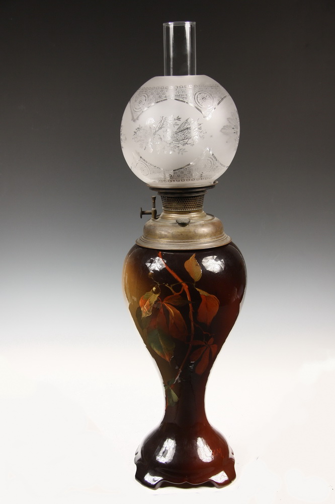WELLER BANQUET LAMP - Weller Art Nouveau