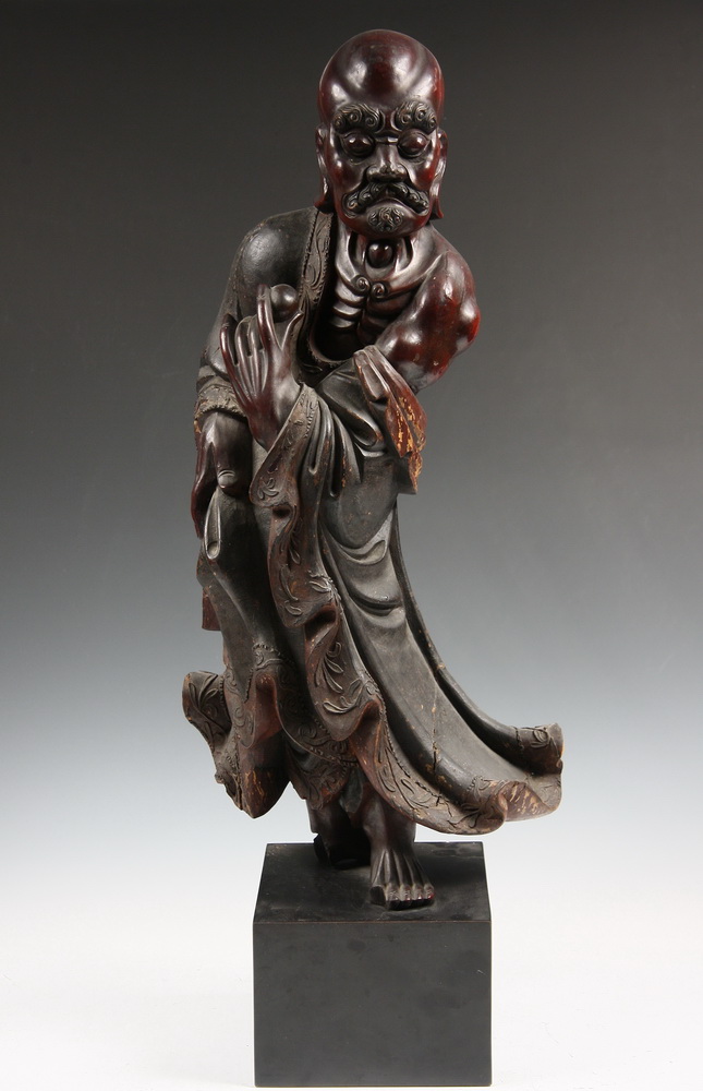 JAPANESE LACQUERED SCULPTURE  161bf1