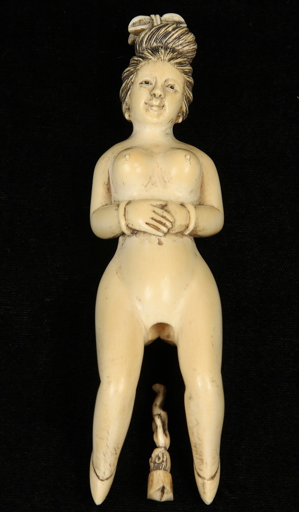 RARE JAPANESE IVORY CARVING 19th 161bff
