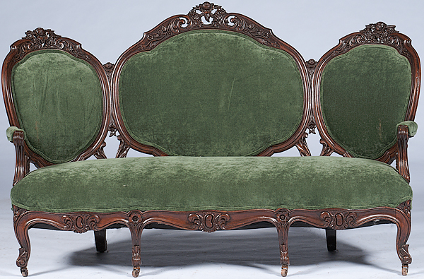 Continental Rococo Revival Sofa 15fb2f