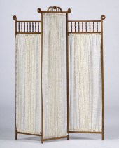 Oak and Lace Dressing Screen Early 15fbea