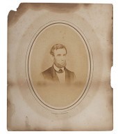 Abraham Lincoln Photograph by J E  15febc