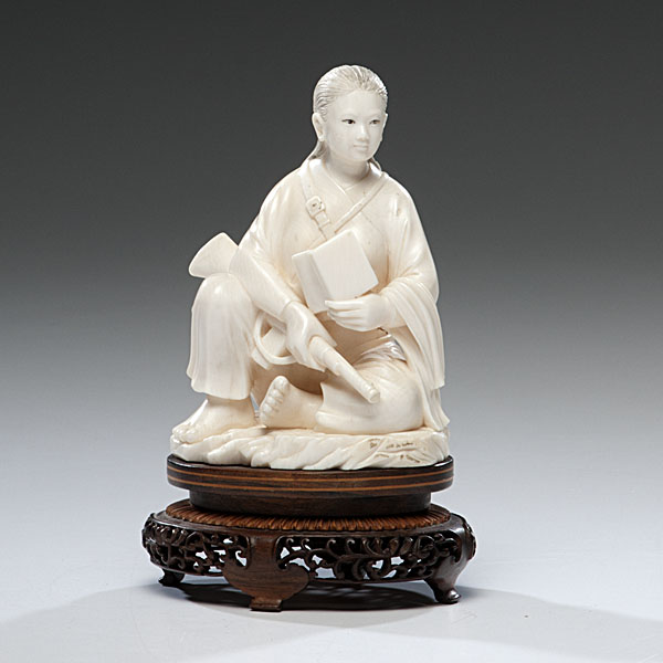 Chinese Carved Ivory Cultural Revolution 15ffe8