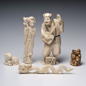 Asian Ivory Carvings Asian Includes 15fff9