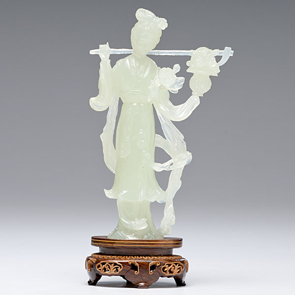 Jade Guanyin Chinese an unmarked 16003e