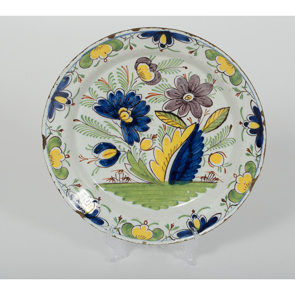 Delft Charger Dutch A hand painted 1602ca