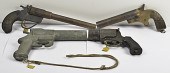 WWI & WWII Flare Guns Lot of Four Lot