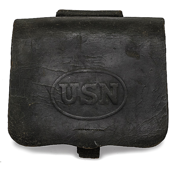 USN Civil War Cartridge Box Inside 160824