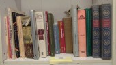 Lot misc. antique reference books over