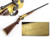Blackpowder rifle marked Bacon Arms