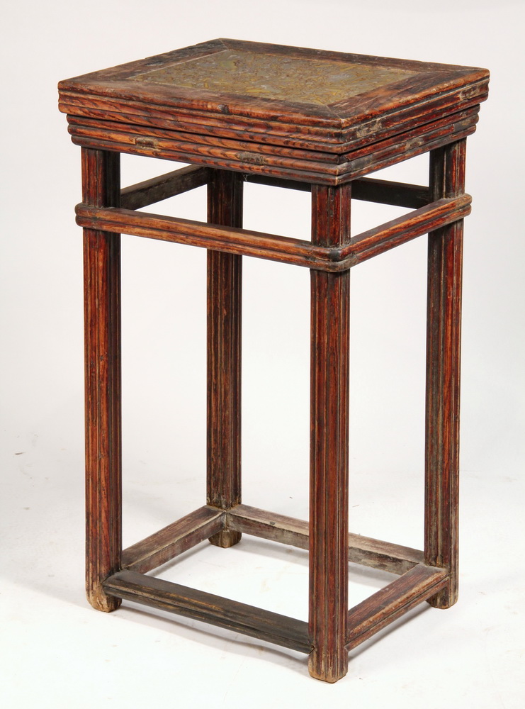 CHINESE STONE TOP STAND 18th 163653