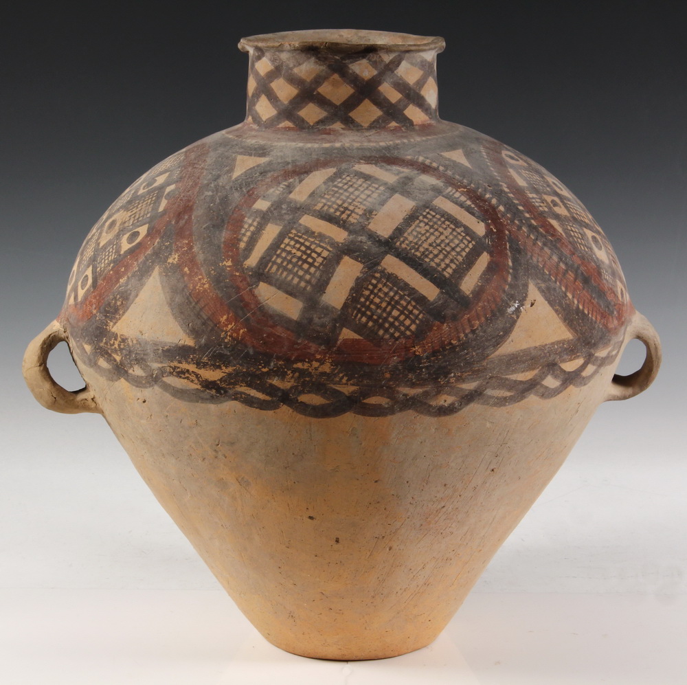 CHINESE NEOLITHIC POTTERY JAR  163674