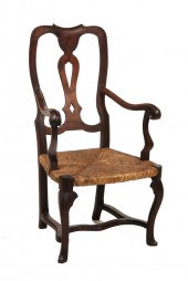FRENCH CANADIAN ARMCHAIR - Early French