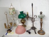 Misc. lamp lot including Rayo lamp student