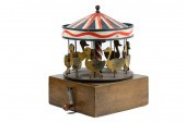 TABLE-TOP CAROUSEL - Hand crank operated