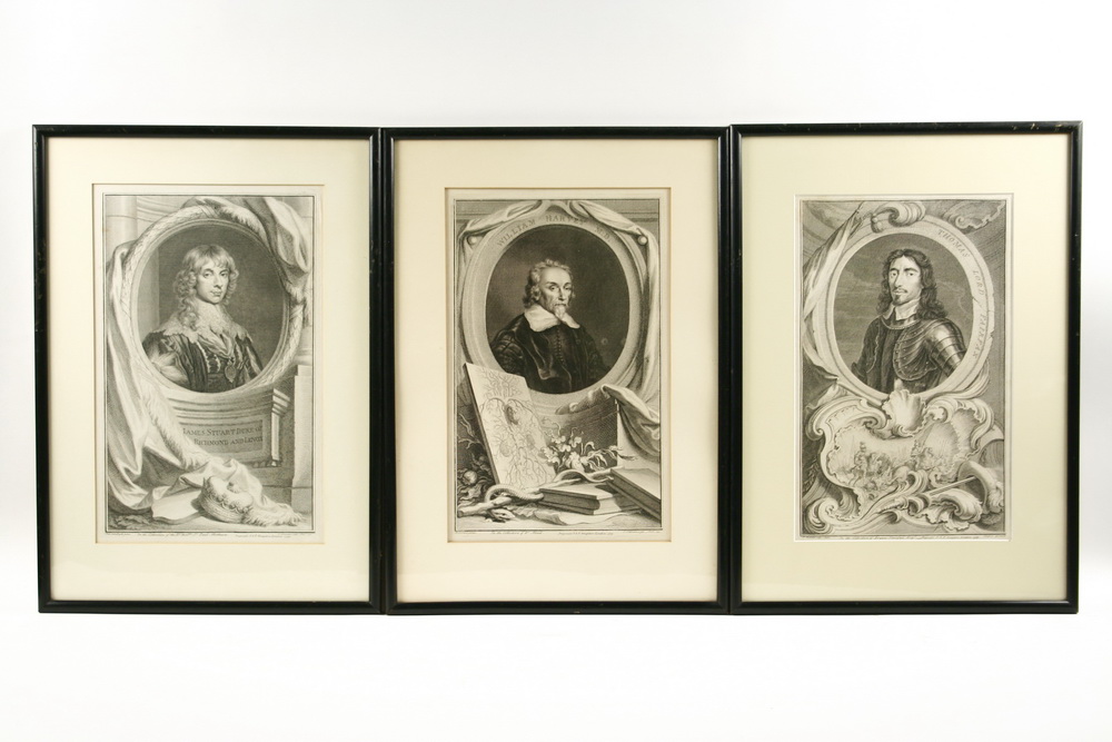  5 EARLY ENGRAVED PORTRAITS  162c96