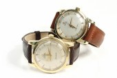 (2) GENTS WATCHES - (2) Gold filled