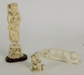 A Chinese ivory figure of a sage 165bda