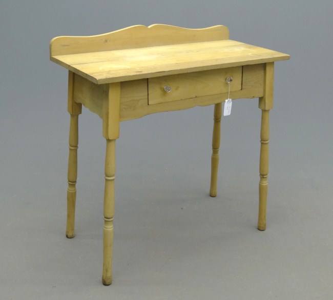 Pine single drawer stand Top 36  165ddc