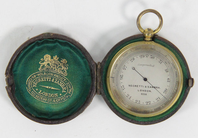 A Victorian pocket barometer by 164880