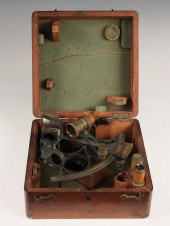 EARLY SEXTANT Early 19th c Solid 16523a