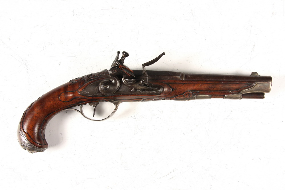 PISTOL - Gentleman's 18th c. gunsmith