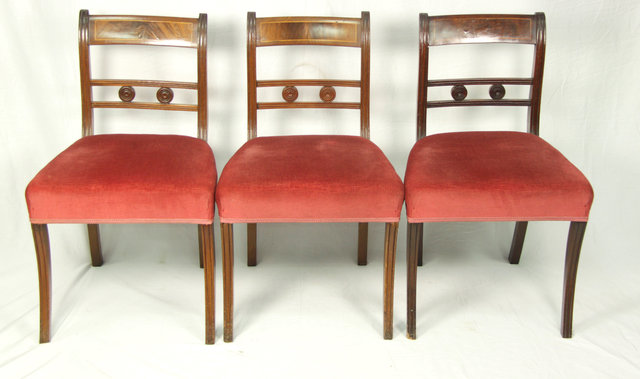 A set of six Regency dining chairs 165638
