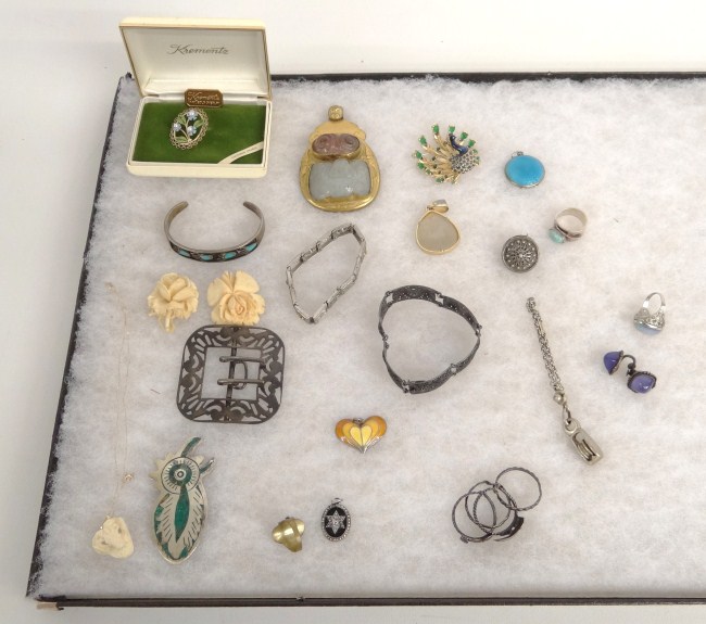Jewelry lot including Tiffany block 1687fd