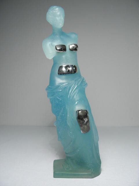 Salvador Dali Daum crystal sculpture