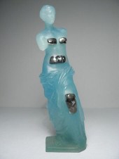 Salvador Dali Daum crystal sculpture 16922f