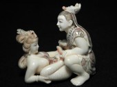 Japanese carved ivory erotic netsuke 169236