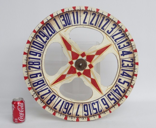C. 1920' s wooden carnival game