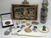 Lot of assorted Asian carved decoratives 16b427