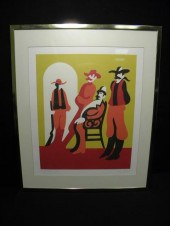 Murray Gaby signed serigraph titled