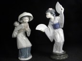 Two Lladro Spanish porcelain figurines  16d0c1