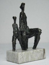 May Marx Canadian bronze sculpture.