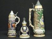 Three German porcelain figural 16d1c6