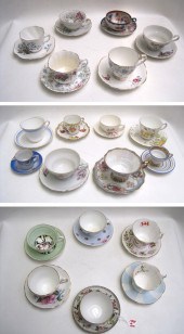 A COLLECTION OF TWENTY-SIX SETS OF CUPS