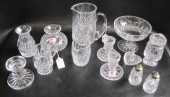 COLLECTION OF TWELVE PIECES IRISH WATERFORD