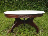 Victorian style white marble top 16bc8a