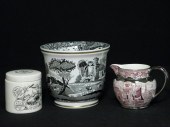 Three pieces of English porcelain  16bcc3