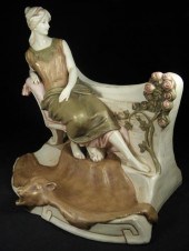 Royal Dux by Amphora Art Nouveau porcelain