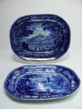 Lot of two English historical Staffordshire